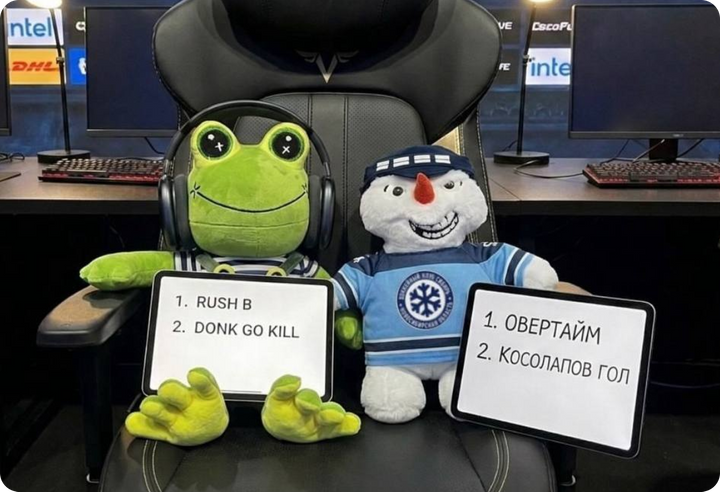 Игрушка стала тренером российской команды по CS2! Как такое возможно?